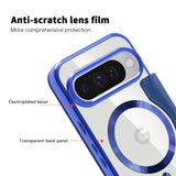 Husa pentru Google Pixel 10 Pro XL, Techsuit SmartMag Book Case, albastru