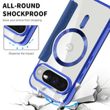 Husa pentru Google Pixel 10 Pro XL, Techsuit SmartMag Book Case, albastru