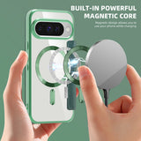 Husa pentru Google Pixel 10 Pro XL, Techsuit SmartMag Book Case, albastru