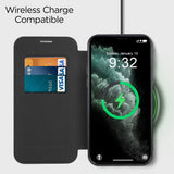 Husa pentru iPhone 11 Pro Max, Techsuit SmartMag Book Case, albastru