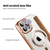 Husa pentru iPhone 12 Pro Max, Techsuit SmartMag Book Case, albastru