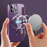 Husa pentru iPhone 12 Pro Max, Techsuit SmartMag Book Case, albastru
