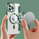 Husa pentru iPhone 12 Pro, Techsuit SmartMag Book Case, albastru