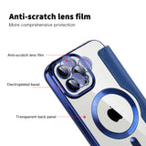 Husa pentru iPhone 12 Pro, Techsuit SmartMag Book Case, albastru