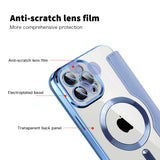 Husa pentru iPhone 12 Pro, Techsuit SmartMag Book Case, bleu
