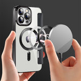 Husa pentru iPhone 13 Pro, Techsuit SmartMag Book Case, albastru