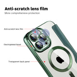 Husa pentru iPhone 13 Pro Max, Techsuit SmartMag Book Case, albastru