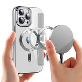 Husa pentru iPhone 13 Pro Max, Techsuit SmartMag Book Case, albastru