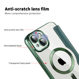 Husa pentru iPhone 14, Techsuit SmartMag Book Case, albastru