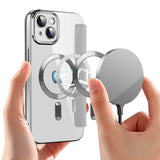 Husa pentru iPhone 14, Techsuit SmartMag Book Case, albastru