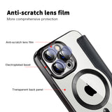 Husa pentru iPhone 14 Pro Max, Techsuit SmartMag Book Case, albastru