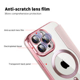 Husa pentru iPhone 14 Pro Max, Techsuit SmartMag Book Case, albastru
