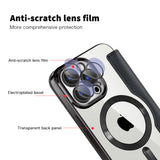 Husa pentru iPhone 15 Pro, Techsuit SmartMag Book Case, albastru