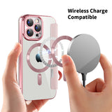 Husa pentru iPhone 15 Pro, Techsuit SmartMag Book Case, albastru