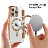Husa pentru iPhone 15 Pro Max, Techsuit SmartMag Book Case, albastru
