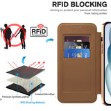 Husa pentru iPhone 15, Techsuit SmartMag Book Case, albastru