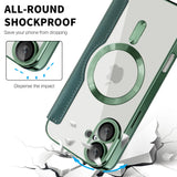 Husa pentru iPhone 16, Techsuit SmartMag Book Case, albastru
