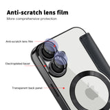 Husa pentru iPhone 16 Plus, Techsuit SmartMag Book Case, albastru