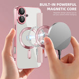 Husa pentru iPhone 16 Plus, Techsuit SmartMag Book Case, albastru