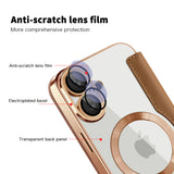Husa pentru iPhone 16 Plus, Techsuit SmartMag Book Case, albastru