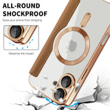 Husa pentru iPhone 16 Plus, Techsuit SmartMag Book Case, albastru