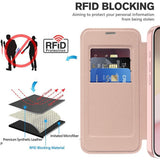 Husa pentru iPhone 16e, Techsuit SmartMag Book Case, albastru