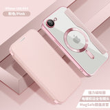Husa pentru iPhone 16e, Techsuit SmartMag Book Case, albastru