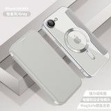 Husa pentru iPhone 16e, Techsuit SmartMag Book Case, albastru