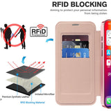 Husa pentru iPhone 16 Pro, Techsuit SmartMag Book Case, albastru
