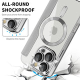 Husa pentru iPhone 16 Pro, Techsuit SmartMag Book Case, albastru