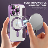 Husa pentru iPhone 16 Pro, Techsuit SmartMag Book Case, albastru