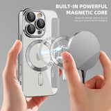 Husa pentru iPhone 16 Pro Max, Techsuit SmartMag Book Case, albastru