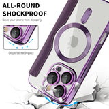 Husa pentru iPhone 16 Pro Max, Techsuit SmartMag Book Case, albastru