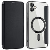 Husa pentru Samsung Galaxy A05, Techsuit SmartMag Book Case, albastru