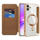 Husa pentru Samsung Galaxy A05, Techsuit SmartMag Book Case, albastru