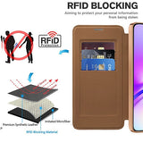 Husa pentru Samsung Galaxy A05, Techsuit SmartMag Book Case, albastru