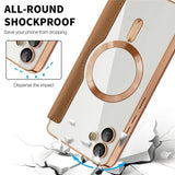 Husa pentru Samsung Galaxy A05, Techsuit SmartMag Book Case, albastru
