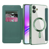 Husa pentru Samsung Galaxy A05, Techsuit SmartMag Book Case, albastru