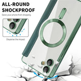 Husa pentru Samsung Galaxy A05, Techsuit SmartMag Book Case, albastru