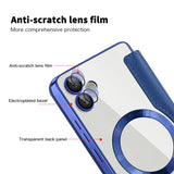 Husa pentru Samsung Galaxy A05, Techsuit SmartMag Book Case, albastru