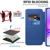 Husa pentru Samsung Galaxy A05, Techsuit SmartMag Book Case, albastru