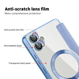 Husa pentru Samsung Galaxy A05, Techsuit SmartMag Book Case, bleu