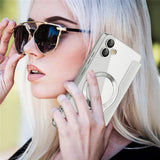 Husa pentru Samsung Galaxy A05, Techsuit SmartMag Book Case, albastru