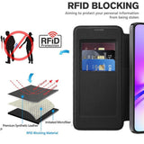 Husa pentru Samsung Galaxy A05s, Techsuit SmartMag Book Case, albastru
