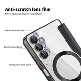 Husa pentru Samsung Galaxy A05s, Techsuit SmartMag Book Case, albastru