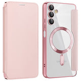 Husa pentru Samsung Galaxy A05s, Techsuit SmartMag Book Case, albastru