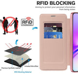 Husa pentru Samsung Galaxy A05s, Techsuit SmartMag Book Case, albastru
