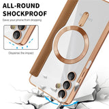 Husa pentru Samsung Galaxy A05s, Techsuit SmartMag Book Case, albastru