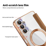 Husa pentru Samsung Galaxy A05s, Techsuit SmartMag Book Case, albastru