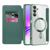 Husa pentru Samsung Galaxy A05s, Techsuit SmartMag Book Case, albastru
